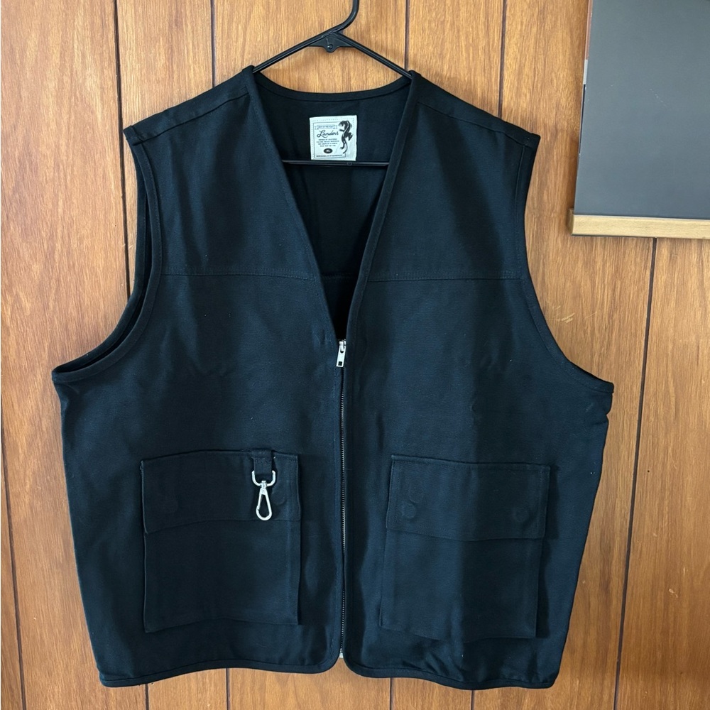 Landers Utility Black Men's Vest